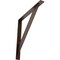 Ekena Millwork Traditional Steel Bracket, Antiqued Copper 2"W x 20"D x 20"H BKTM02X20X20TRACO - alternate 1